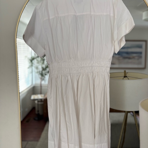 J. Crew White Short Shirt Dress - Picture 4 of 4